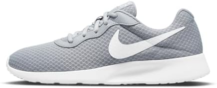 NIKE mens TANJUN M2Z2 Shoes, Wolf Grey/White-Barely Volt-Black, 40