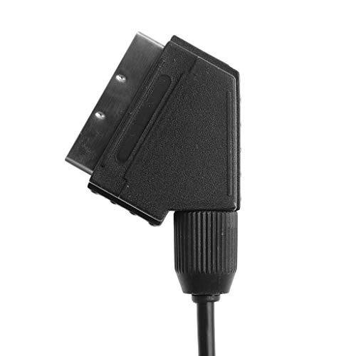 FidgetKute RGB Scart TV Lead DC Console Cable Cord with AV Box Adapter for Sega Dreamcast