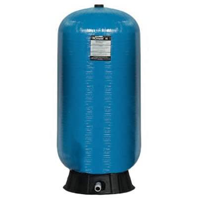 Structural (ROMATE-80) RO Pressurized 80 Gallon 1-1/4" NPT Fiberglass Storage Tank