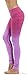 Prolific Health Fitness Power Flex Yoga Pants Leggings - All Colors - XS - XL (Large, Ombre FUCHSIA)