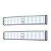 MOSTON Motion Sensor Closet Lights, 20 LED Cordless Under Cabinet Lighting with Built-in Rechargeable Battery, Stick-on Anywhere Magnetic Night Lamp for Cupboard Cabinet Kitchen Stairs