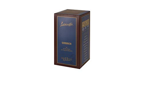 15 Kaffeepads Ø44mm - Lucaffé Jamaica Blue Mountain Espressopads - niedriger Koffeingehalt, nach original italienischer…
