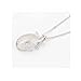 TOPSTARONLINE Dragonfly on Teardrop Blue Swarovski Elements Crystal Pendant Necklace