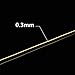 BENECREAT 328 Feet Gold Jewelry Wire 28 Gauge Tarnish Resistant Copper Beading Wire for Jewelry Craft Making, Gem Pendant Wrapping, Model Making