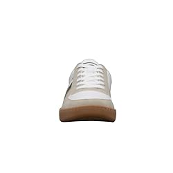 Ben Sherman Men's Hyde Sneaker, White/Olive/Gum, 10