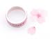 2 Rolls Washi Tape, Sakura Petal Stickers Masking Tape for Scrapbook, Bullet Journal, Planner, Arts and Crafts DIY, 100 Pieces Each