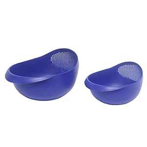 SIMPARTE Strainer Colander | Fruit Basket | Pasta Strainer | Vegetable Strainer | Kitchen Sieve | Washing Bowl…