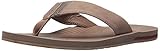Volcom Men's Fader Sandal, Brown Stripe, 8 C/D US