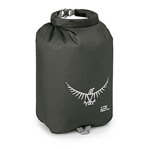 Osprey Unisex-Adult DrySack 12, Shadow Grey, O/S 1 Schnorchelmasken Wasserdichte Materialien und Nähte
Wasserdichter Rolltop-Verschluss
Rechteckige Form für effiziente Verstauung