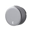 August Wi-Fi, (4th Generation) Smart Lock – Fits Your Existing Deadbolt in Minutes, Silver