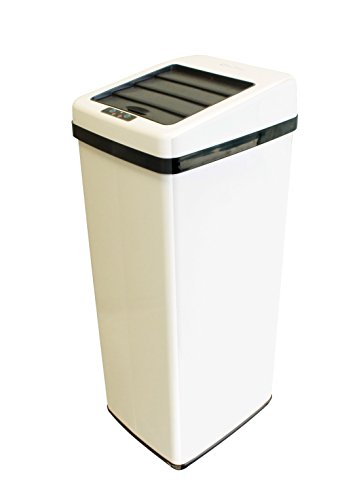 trash can with sliding lid