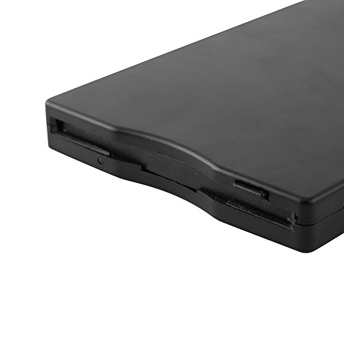 Richer-R USB Floppy Disk, 3.5 inch USB External Floppy Diskette Disk Drive Portable 1.44MB FDD for PC Windows 7/8/98/ME/2000, Windows XP/Mac(Black) - Thumbnail 3