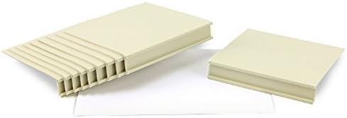 Movable Plastic Shelf Label Holders Putty 13/16"H x 5"W x 5 1/4"D 10 pk