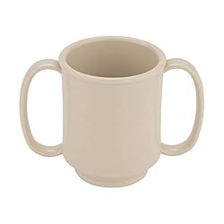 G.E.T. SN-103-IV Ivory 8 oz. Two Handle Plastic