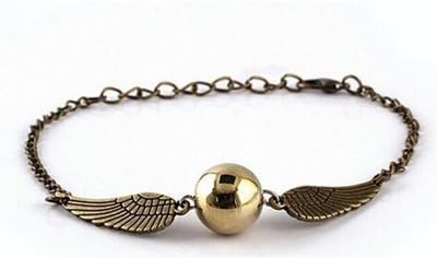 Harry Potter Quidditch Golden Snitch Bracelets chain fashion golden jewelry fan gift