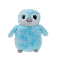 WILDREAM Soft and Cuddly Perky Blue Penguin Plush 9.8"