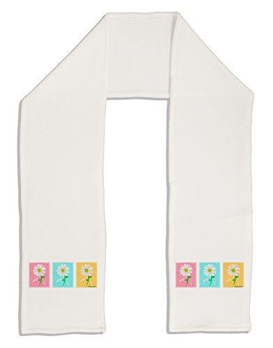 TooLoud Pretty Daisies Watercolor Adult Fleece 64" Scarf