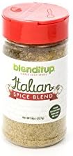Italian Spices And Seasoning Blend With Organic Spices And Herbs Soup Powder - GMO FREE NO MSG & NO Artificial Flavors - Gourmet Foods - Kosher - Low Sodium - Natural Taste of Italy - 8oz (227gm), Packaging May Vary