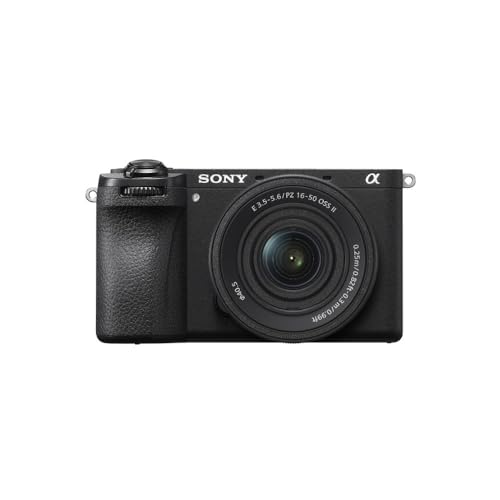 Sony Alpha 6700 – APS-C Interchangeable Lens Camera with 26 MP Sensor, 4K Video, AI-Based Subject Recognition, Log Shooting, LUT Handling and E PZ 16-50mm F3.5-5.6 OSS II Zoom Lens, ILCE6700K/B