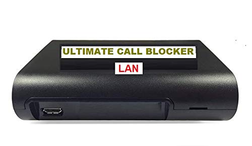 Ultimate Call Blocker (LAN Version) - Proactive Blocking of Unsolicited Calls (Robocalls, Scams, Non-Profit, Unwanted), Unlimited Call Blocking Capacity, Name Blocking, Whitelist Mode, Made in USA. (Best Non Profit Charities)