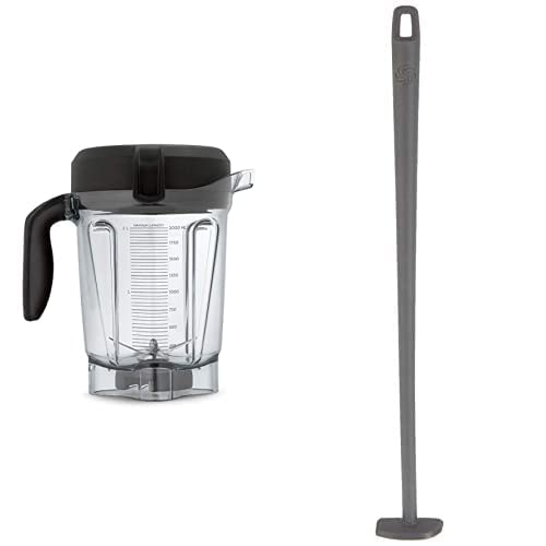Vitamix 64oz Low-Profile Container and Blade Scraper Accessory Image Vitamix 64oz Low-Profile Container and Blade Scraper Accessory Image