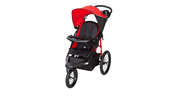 baby trend red and black jogging stroller