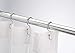 Umbra Ride Chrome Shower Curtain Rings, Set of 12