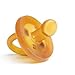 Orthodontic Natural Rubber Pacifier (Set of 3) Size: 0-6 Months