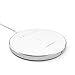 Satechi Qi-Certified Aluminum Wireless Charger - Compatible with iPhone 11 Pro Max/11 Pro/11, XS Max/XS/XR/X, 8 Plus/8 - Adapter Sold Separately (Silver)