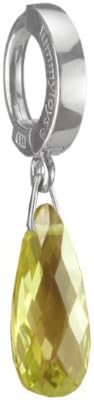 Tummy Toys Dangling Lime Ice CZ Belly Ring Sexy navel rings for your body piercings