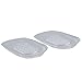 TOOGOO(R) 1 Pair Silicone Gel Heel Cup Insoles Shoes Massage Massager Cushion Inserts Pads