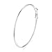 3 Pairs Lightweight Hoop Earrings 60mm Stainless Steel Hypoallergenic,Suitable for Women