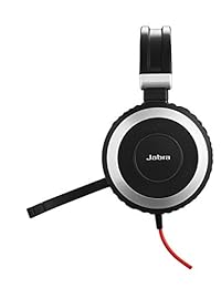 Jabra EVOLVE 80 ms Stereo Wired Headset música auriculares MPN: 7899   823   109