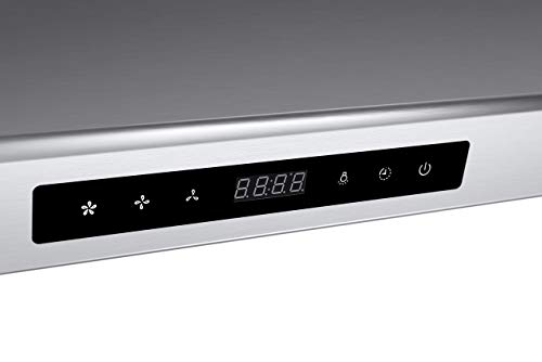 Chef 30" Under Cabinet Range Hood PS10 | PRO PERFORMANCE | Stainless Steel | Touch Screen with High 900 CFM Airflow | Delay Auto-Shut Feature | LED | 3 Speed Settings (Certified Refurbished)