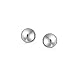 Basic Simple Round Bead Ball Stud Earrings For Women For Teen Polished .925 Sterling Silver 6MM