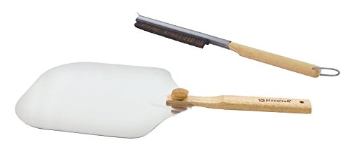 Pizzacraft Pronto Outdoor Pizza Oven with Brush and Peel. eBook Included!