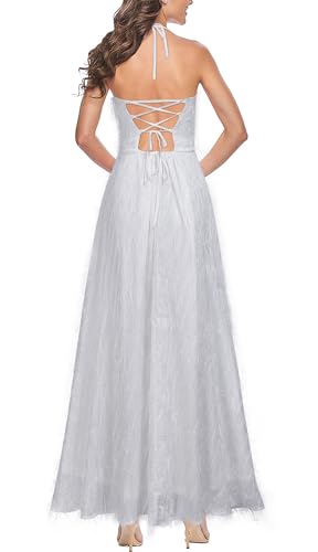 REPHYLLIS WHITE WEDDING GUEST DRESSES FOR WOMEN BRIDESMAID EVENING LONG DRESS XS
