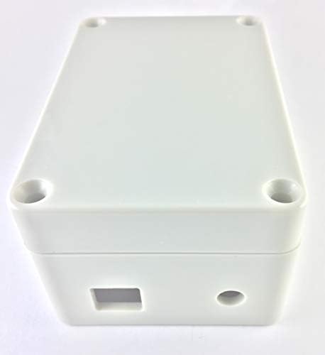 Encosure for Arduino UNO project with OLED and USB+DC Adapter holes (With USB/DC holes)