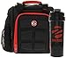6 Pack Fitness Bag Mini Innovator Black/Red w/Bonus ZogoSportz Cyclone Shaker