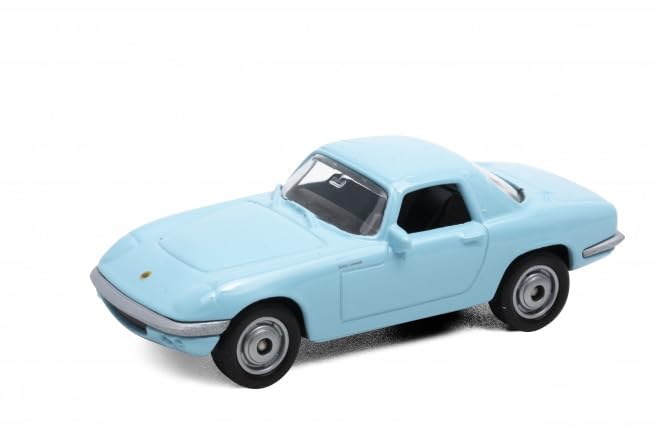 OPO 10 - Miniature car compatible with Lotus Elan blue 1965, 1:64 scale, 3 inches (7.5cm), Welly SUP54