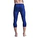 Funycell Men's Running Pants Capris Sports Tight Leggings