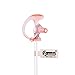 Zeadio Earplug Earmould Earbud for Two-Way Radio Coil Tube Audio Kits, ES-04M (Pink, Medium, Pair of 1)