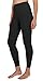 Yogalicious Womens High Waisted Leggings Squat Proof Workout Running Yoga Pants- Black Lux 25