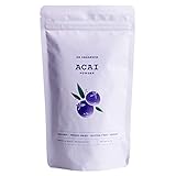 SB Organics Premium Acai Powder - USDA Organic, Non-GMO, Freeze-Dried Berries - Antioxidants, Fiber, Vitamins, and Minerals - 8 oz.