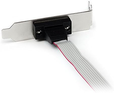 StarTech.com 1 Port 16in DB9 Serial Port BRacket to 10 Pin Header, Low Profile, low profile DB9 Header - Image 4