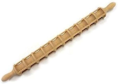 3085 Ravioli Rolling Pin Made of beechwood Natural 23"