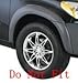 D8 Splash Guard Mud Flaps for Toyota RAV4 Without Fender Flare 06-12