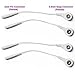 Tens Lead Wire Adapters - Convert 2mm Pin to 3.5mm Snap - VeniCare (4 Pack)