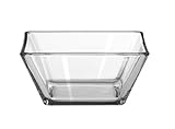 Libbey Crisa Tempo Square Bowl, 5-1/2-Inch, Box of 12, Clear