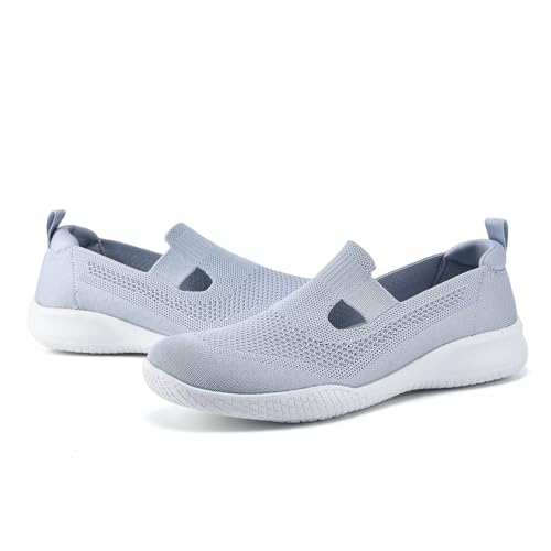 konhill Breathable Women's Slip-On Shoes – Lightweight Mesh Sports Shoes for Summer with Flexible Sole